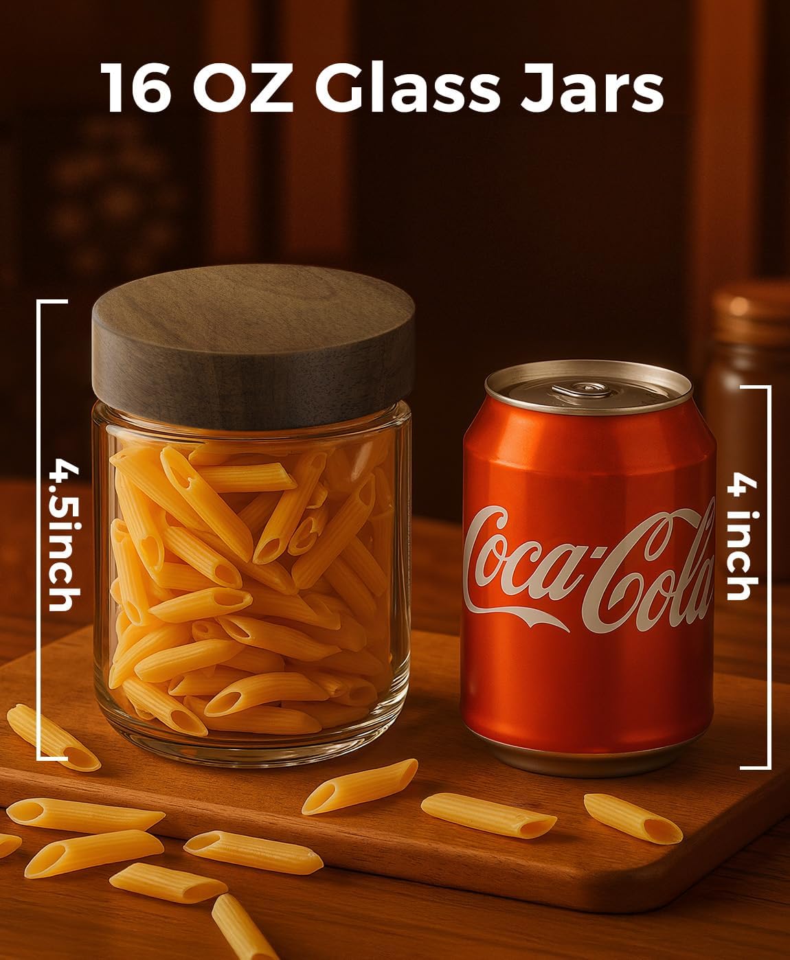 16온스 4개입 오버나이트 오트밀 용기(뚜껑 포함),  - Meal Prep Jars With Lids 리뷰 및 가격