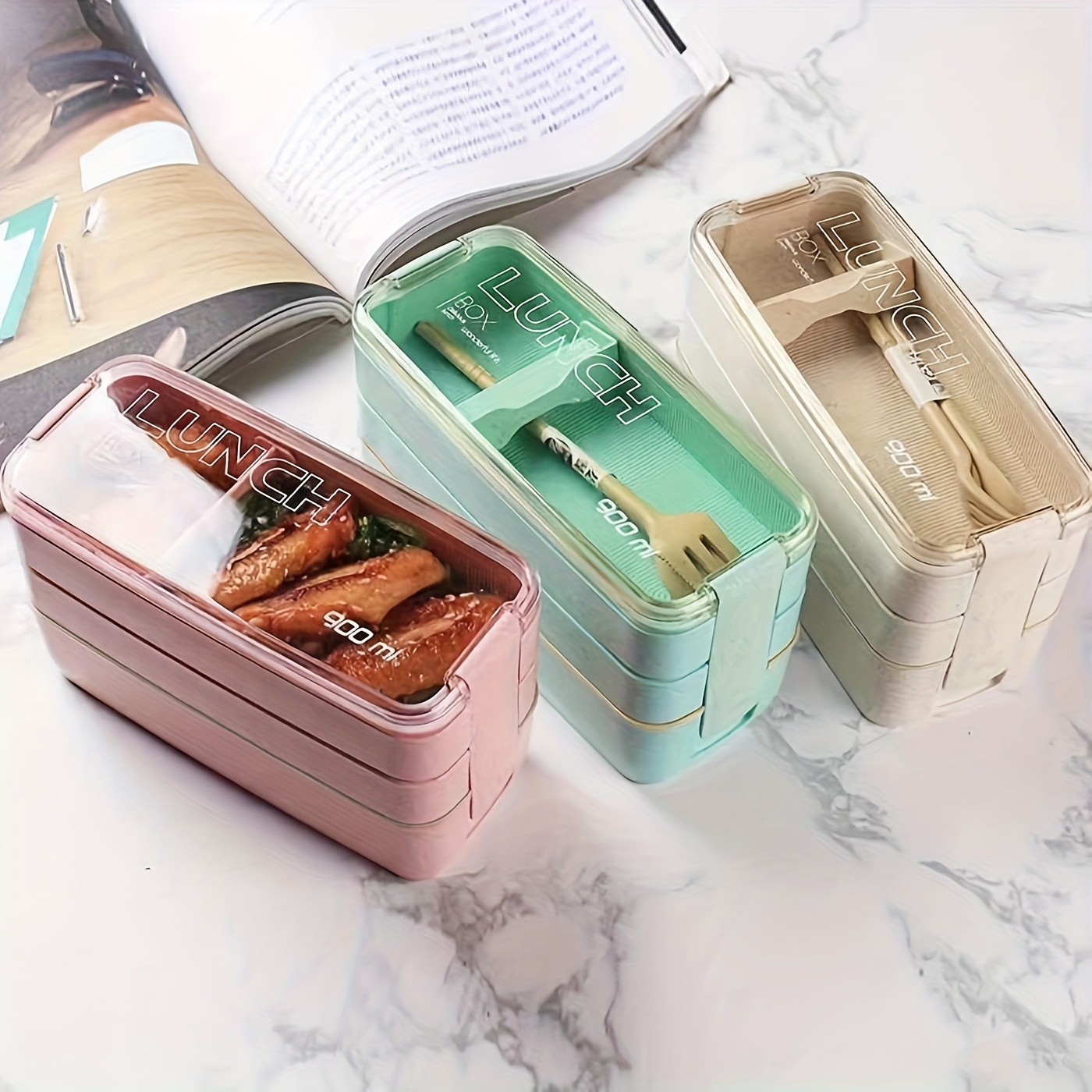 손잡이가 있는 전자 레인지 안전 식품 용기, 건강 재료 - Meal Prep Box 리뷰 및 가격