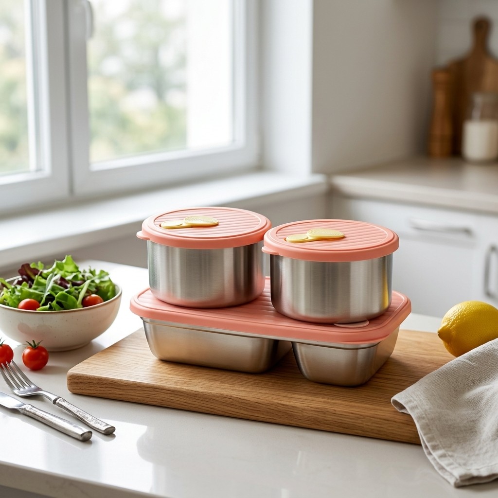 전자레인지 사용 가능 304 스테인리스 도시락 세트 벤 - Meal Prep Box 리뷰 및 가격