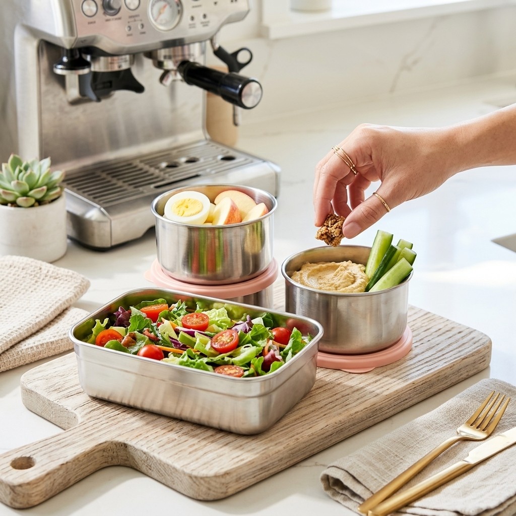 전자레인지 사용 가능 304 스테인리스 도시락 세트 벤 - Meal Prep Box 리뷰 및 가격