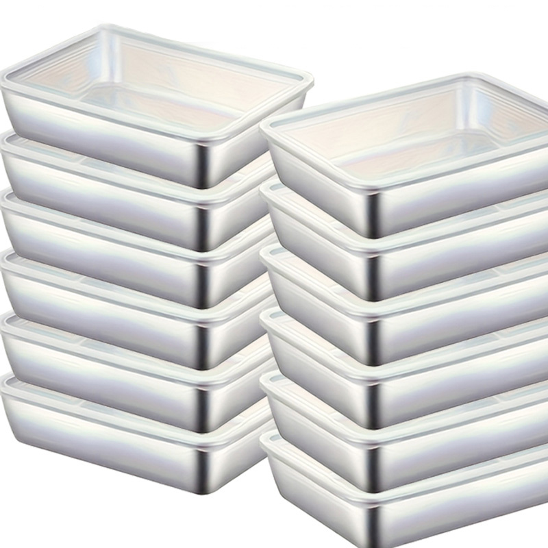 4종 대용량 스테인리스 직사각 밀폐용기 다용도 냉장고  - Meal Prep Box 리뷰 및 가격