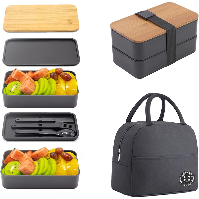 일본식 도시락 상자 대나무 뚜껑 포함 적층형 도시락 용 - Meal Prep Japanese 리뷰 및 가격
