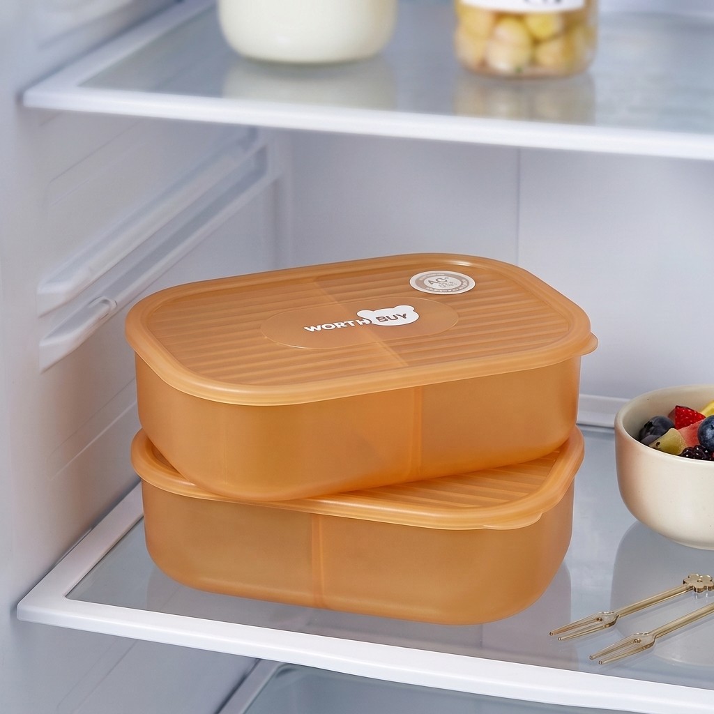 일본 플라스틱 도시락 어린이 성인용 학교 도시락 3칸  - Meal Prep Japanese 리뷰 및 가격