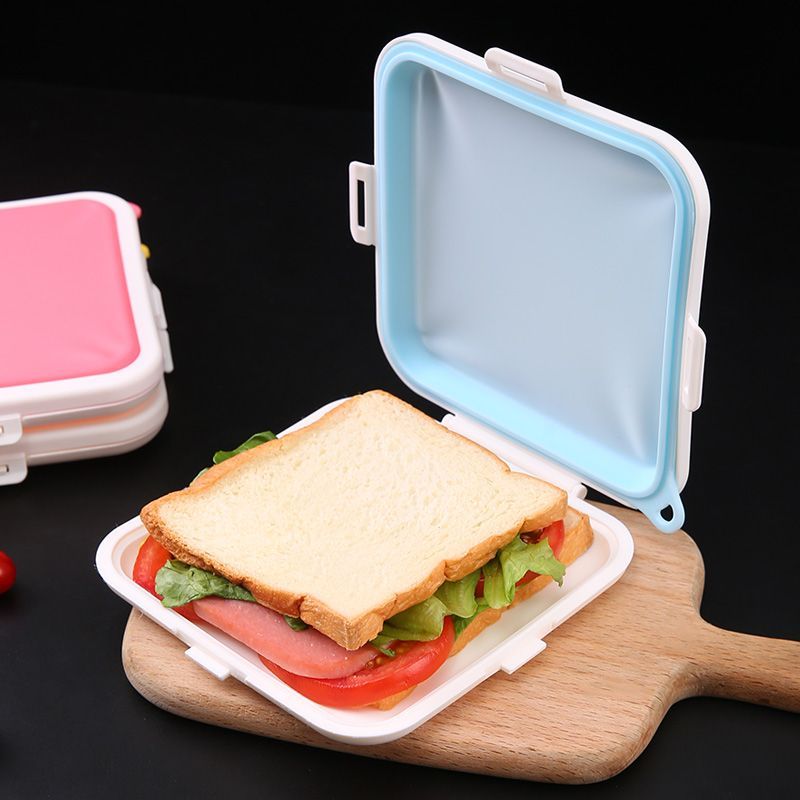휴대용 샌드위치 보관함 1개, 실리콘 재질의 재사용 가 - Meal Prep Box 리뷰 및 가격