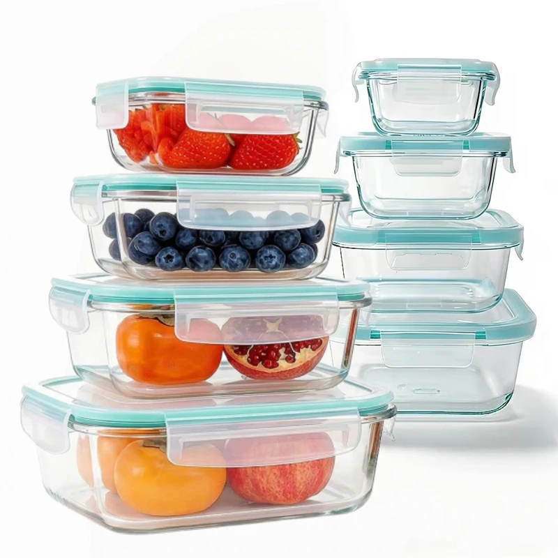보로실리케이트 유리 도시락통, 밀폐형 누수 방지 벤토  - Meal Prep Jars With Lids 리뷰 및 가격