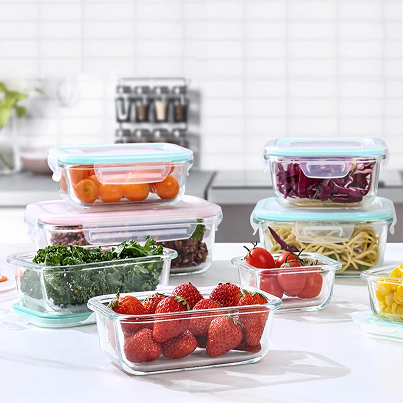 보로실리케이트 유리 도시락통, 밀폐형 누수 방지 벤토  - Meal Prep Jars With Lids 리뷰 및 가격