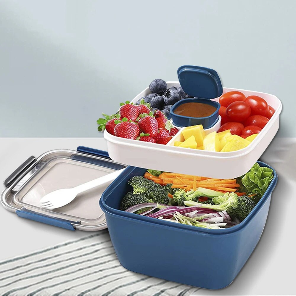 1100ml/1500ml 휴대용 도시락 상자 컨테이너  - Meal Prep Box 리뷰 및 가격