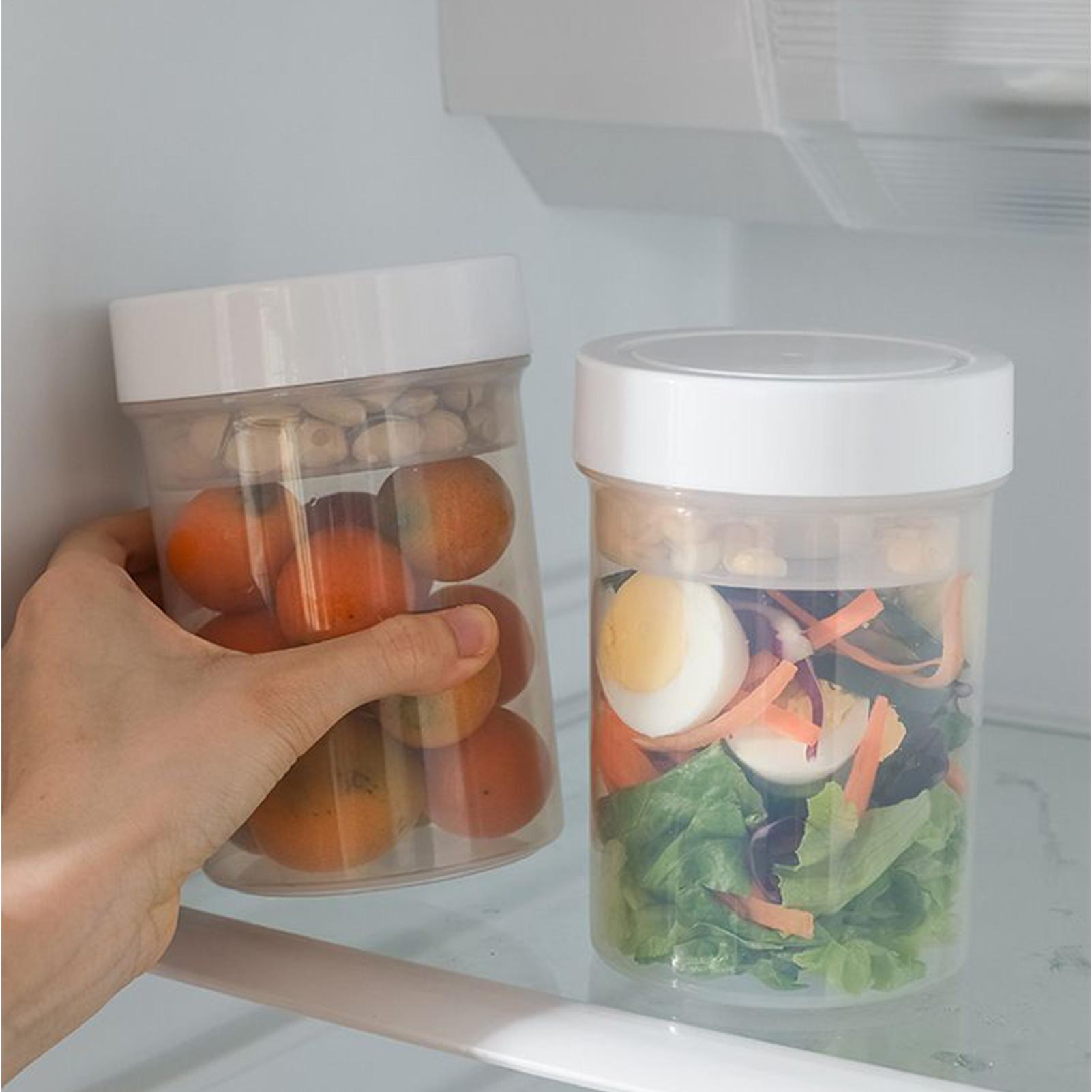 뚜껑이 있는 샐러드 용기 식사 준비용 750ml 휴대용 - Meal Prep Jars With Lids 리뷰 및 가격